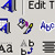 กลุ่มเครื่องมือ WordArt 